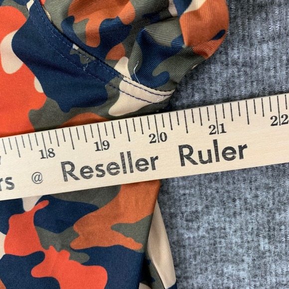 Googan Squad Camo Hoodie Men Medium Ingonito Orange Performance Fishing NEW - Picture 7 of 8